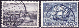 1934 Curacao Serie Gestempeld  NVPH 267 / 268 - Oblitérés