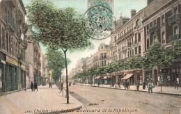 FRANCE - Chalon Sur Saône - Vue Générale Sur Le Boulevard De La République - Animé  - Carte Postale - Chalon Sur Saone