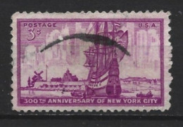 USA 1953 The New York City 300 Y Y.T. 578 (0) - Gebruikt