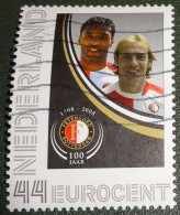 Nederland - NVPH - Uit  PP12 - 2008 - Persoonlijke Gebruikt - 100 Jaar Feyenoord - Pierre Van Hooijdonk - Paul Bosvelt - Personnalized Stamps