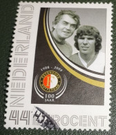 Nederland - NVPH - Uit  PP12 - 2008 - Persoonlijke Gebruikt - 100 Jaar Feyenoord - Ernst Happel - Wim Van Hanegem - Sellos Privados