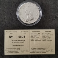 10 FRANCS ARGENT BE 2000 MARIANNE REVOLUTIONNAIRE DE DUPRE 7451 EX. / FRANCE PROOF SILVER - 10 Francs