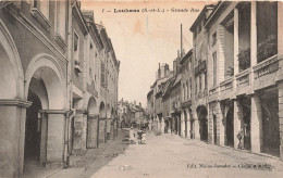 FRANCE - Louhans (S Et L) - Vue Générale Sur La Grande Rue - Grande Rue - Carte Postale Ancienne - Louhans
