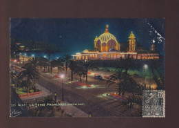 CPA - 06 - Nice - Jetée-Promenade (effet De Nuit) - Colorisée - Circulée En 1931 - Nizza By Night