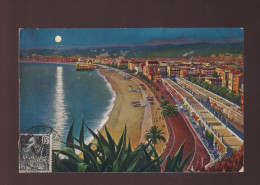 CPA - 06 - Nice - Effet De Nuit -Vue 9b - Colorisée - Circulée En 1931 - Nizza By Night