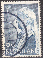 1934 Emma-zegel 6 + 2 Cent Blauw  NVPH 269 - Gebruikt