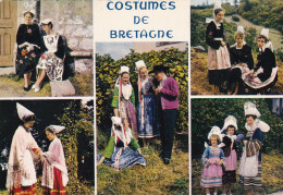 GROUPE EN COSTUMES DE LOCRONAN   FOUESNANT ...(dil382) - Costumi