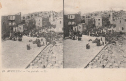 CARTE STEREOSCOPIQUE ISTRAEL JERUSALEM VUE GENERALE TBE - Stereoscope Cards