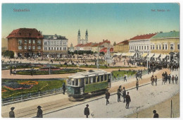 Serbia 1915 Subotica Tramway St. Istvan Place Ae.23 - Serbie