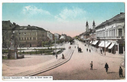 Serbia 1907  Subotica Deak Street & St. Istvan Place Ae.22 - Serbie