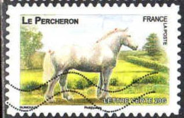 France Poste AA Obl Yv: 821 Mi:5551 Le Percheron (Lign.Ondulées) (Thème) - Caballos