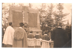 ARCHES (88) C. PHOTO. MONUMENT Aux MORTS. DISCOURS De MAURICE BARRES .1921. PHOTO BACHELIER -GOLLE à EPINAL. - Arches