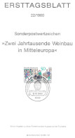 2003a: BRD- ETB 1980, 2000 Jahre Weinbau In Mitteleuropa - Vini E Alcolici