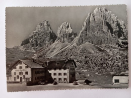 Schutzhaus Sellajoch Gegen Langkofel, Rifugio Passo Sella, Dolomiti, 1953 - Belluno