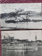 Pozsony , Pressburg , 2 Cartes , Bateau - Slovaquie