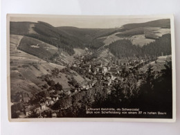Katzhütte Im Oberen Schwarzatal, Gesamtansicht Von Einem 37 M Hohen Baum, 1935 - Schmiedefeld