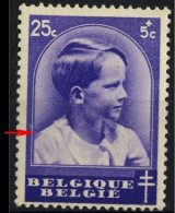 1936 - Nr 439 * Variant/misdruk ? - Zonder Classificatie