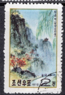 North Korea 1973 Single Stamp To Celebrate Scenery Of Moran Hill, Pyongyang In Fine Used. - Corée Du Nord