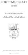 2003v: BRD- ETB 1980, Albrecht Altdorfer, Maler, Kupferstecher, Holzschnitte - Gravuren