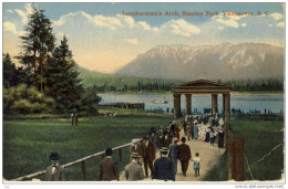 VANCOUVER, BC - Old PC - Lumberman's Arch, Stanley Park, - Vancouver