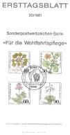 2003y: BRD- ETB 1981, Wohlfahrtsserie Gefährdete Moor-, Sumpfwiesen- Und Wasserpflanzen - Plantes Médicinales