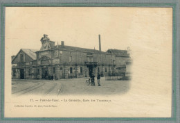 CPA - PONT-de-VAUX (01) - Aspect De La Grenette , La Gare Des Tramways Au Début Du Siècle - Pont-de-Vaux