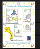 Bloc N° 20  Fondation Saint Exupéry  Neufs * *  B/T B Jamais Plié Voir Scans  Soldé Au Prix De La Poste En 1998   ! ! ! - Mint/Hinged