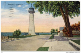 BILOXI, Miss. ,old PC - Historic Lighthouse  (Leuchtturm ) , Used 1949 - Other & Unclassified