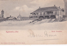 1854	153	Egmond Aan Zee, Hotel Zeezicht (poststempel 1902) - Egmond Aan Zee