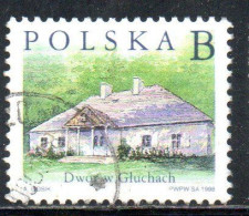 POLONIA POLAND POLSKA 1998 POLISH COUNTRY ESTATES GLUCHACH B USED USATO OBLITERE' - Gebraucht