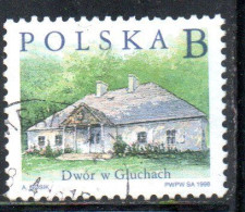 POLONIA POLAND POLSKA 1998 POLISH COUNTRY ESTATES GLUCHACH B USED USATO OBLITERE' - Usados