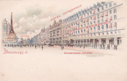 1859	20	Bruxelles, Le Hôtel Métropole-Gare Du Nord. - Cafés, Hoteles, Restaurantes