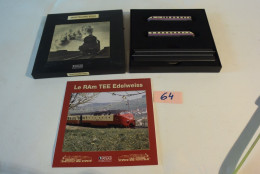 C64 Coffret Mini Train 1/220 Atlas Le Ram TEE Edelweis - Locomotoras