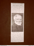 Andrew Carnegie Nel 1910 Il Milionario Infermo - Autres & Non Classés