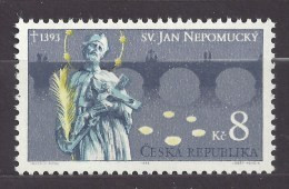 Czech Republic 1993 MNH ** Mi 4 Saint John Of Nepomuk, Sv. Jan Nepomucky. Tschechische Republik. - Unused Stamps