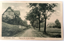 Wolfshagen, Eingang Zum Ort Mit Forsthaus, Bahnpost, 1927 - Langelsheim