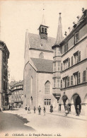 FRANCE - Colmar - Vue Générale Sur Le Temple Protestant - L L - Animé - Carte Postale Ancienne - Colmar