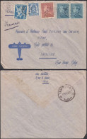 Belgique 1945 - Lettre Par Avion D'Uccle à Destination Thysville-Bas Congo Belge."Poortman" ... (EB) AR-01893 - Gebruikt