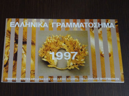 Greece 1997 Official Year Book. MNH VF - Boek Van Het Jaar