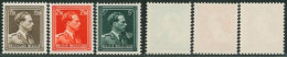 Léopold III (Col Ouvert V) - N°1005/1007** Neuf Sans Charnières (MNH). - 1934-1935 Leopold III.