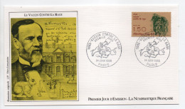 - FDC LE VACCIN CONTRE LA RAGE - LOUIS PASTEUR - PARIS 1.6.1985 - - Louis Pasteur