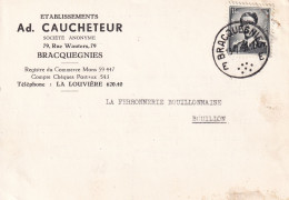 Établissements  Ad. Caucheteur Société Anonyme 79 Rue Wauters Bracquegnies  1959 - Briefe U. Dokumente