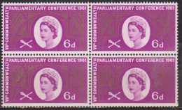 Elizabeth II - GRANDE BRETAGNE - Arc Intérieur De Westminster - N° 365 ** - 1961 - Unused Stamps
