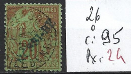 NOSSI-BE 26 Oblitéré Côte 95 € - Used Stamps