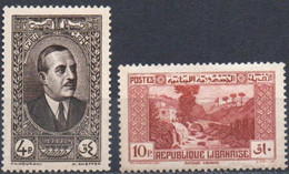 GRAND LIBAN 1937-8 * - Unused Stamps