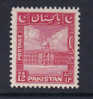 Pakistan: 1948/57   Pictorial    SG37    12a      MH - Pakistán