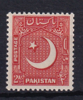 Pakistan: 1949/53   Pictorial (Crescent Moon Points To Left)   SG46    2a  [Perf: 12½]  MH - Pakistan