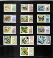 Samoa 1972 MNH Wildlife Definitive Sg 390/99c - Samoa