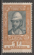 Gabon Timbre-taxe N° 20 * - Impuestos