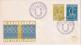 1966 FDC Pays-Bas - 1966